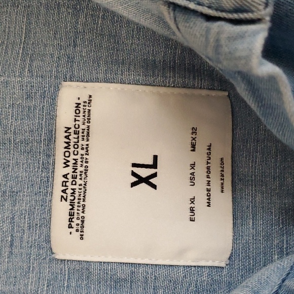 🎉Super Cute Zara Jean Shirt! - Picture 6 of 9